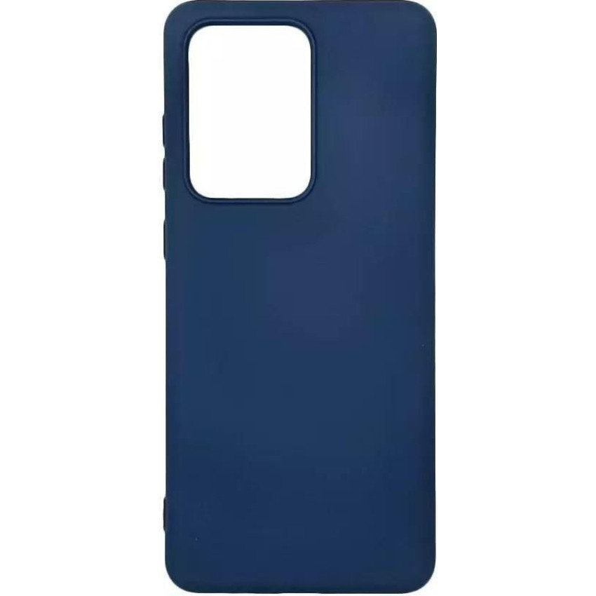 Θήκη Πλάτης Σιλικόνης Soft για Samsung Galaxy S20 Ultra - Χρώμα: Σκούρο Μπλε