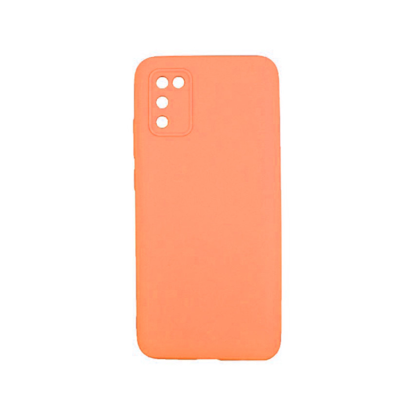 Θήκη Πλάτης Σιλικόνης Soft για Samsung Galaxy A02S - Χρώμα: Κοραλί