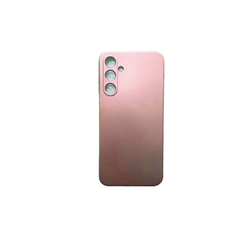 Θήκη Πλάτης Σιλικόνης Soft για Samsung Galaxy A25 - Χρώμα: Γυαλιστερό Ροζ Χρυσό