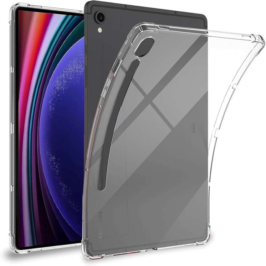 Θήκη Πλάτης Σιλικόνης Anti Shock για Samsung Galaxy S9 FE 11'' - Χρώμα: Διάφανο