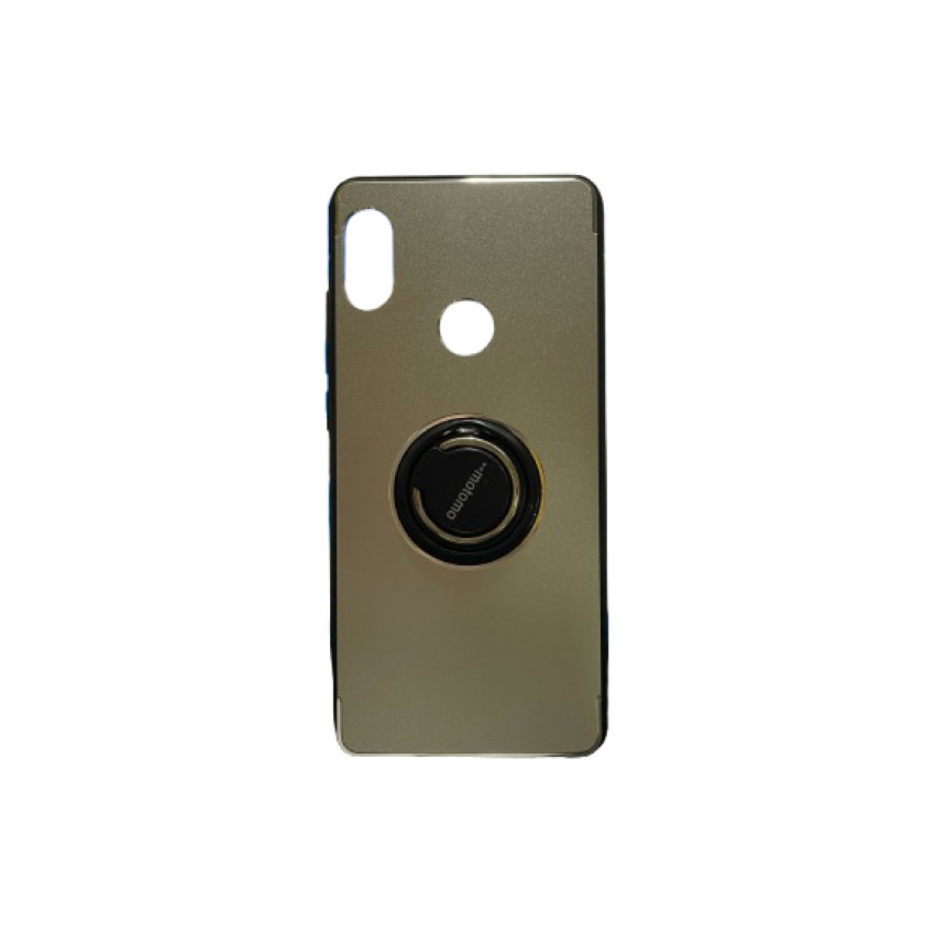 Σκληρή Θήκη Πλάτης Motomo με Βάση Στήριξης για Xiaomi Redmi Note 5 - Χρώμα: Ασημί