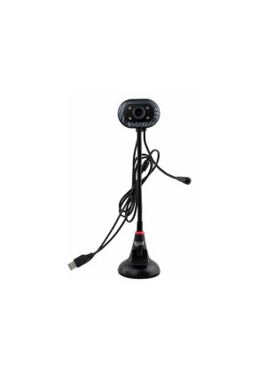 8.0MP USB Digital PC Camera Webcam with Mic Black