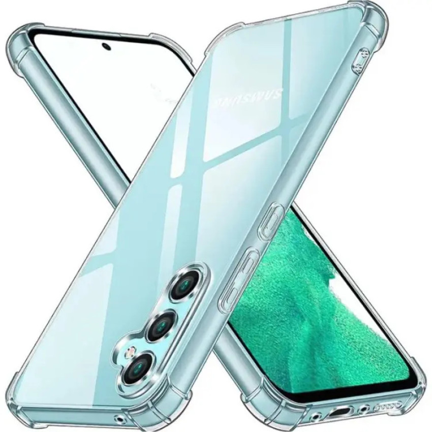 Θήκη Πλάτης Σιλικόνης Anti Shock για Samsung Galaxy A24 - Χρώμα: Διάφανο