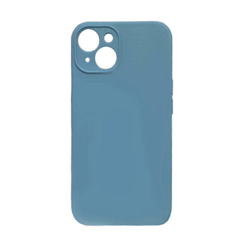 Θήκη Πλάτης Σιλικόνης Soft για Apple iPhone 13 - Χρώμα: Απαλό Μπλέ