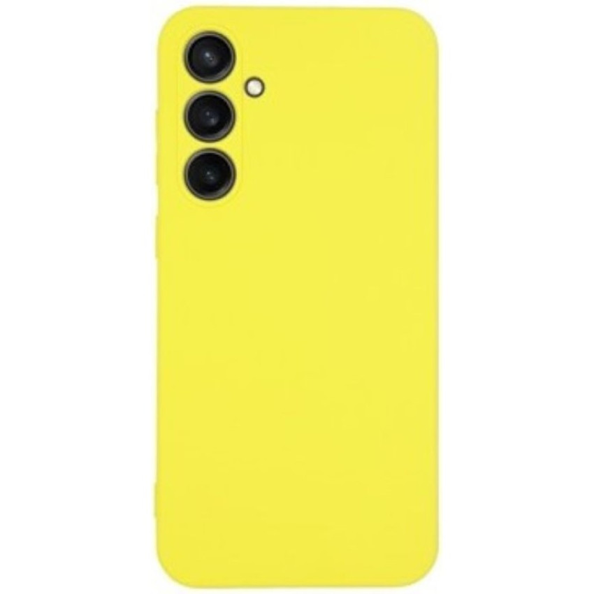 Θήκη Πλάτης Σιλικόνης Soft για Samsung Galaxy S23 FE - Χρώμα: Κίτρινο