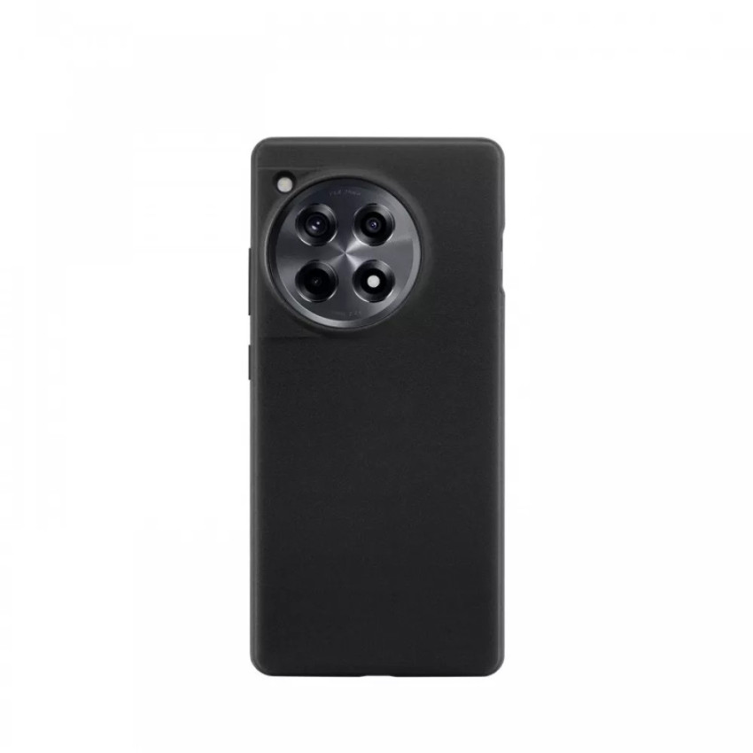 Θήκη Πλάτης Σιλικόνης Soft για Oneplus 12 - Χρώμα: Μαύρο