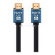 Καλώδιο Premium HDMI Male σε HDMI Male 4K UHD HDTV 2.0V 3m - Χρώμα: Μαύρο / Μπλε