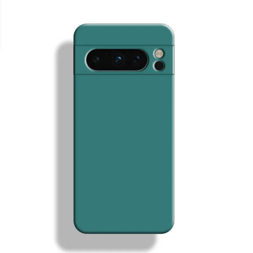Θήκη Πλάτης Σιλικόνης Soft για Google Pixel 8 Pro - Χρώμα: Σκούρο Πράσινο