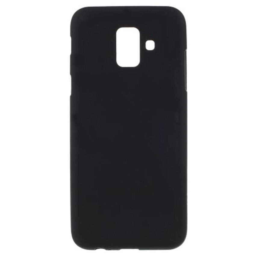 Θήκη Πλάτης Σιλικόνης Απλή για Samsung Galaxy A6 2018 - Χρώμα: Μαύρο
