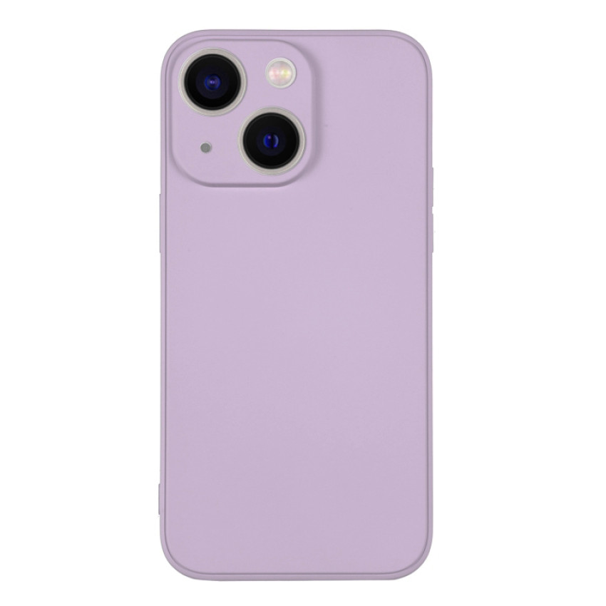 Θήκη Πλάτης Σιλικόνης Soft για iPhone 13 - Χρώμα: Λιλά