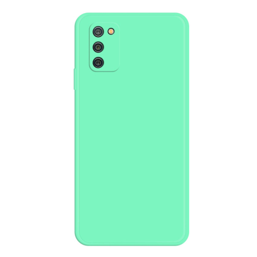 Θήκη Πλάτης Σιλικόνης Soft για Samsung Galaxy A02S - Χρώμα: Γαλάζιο