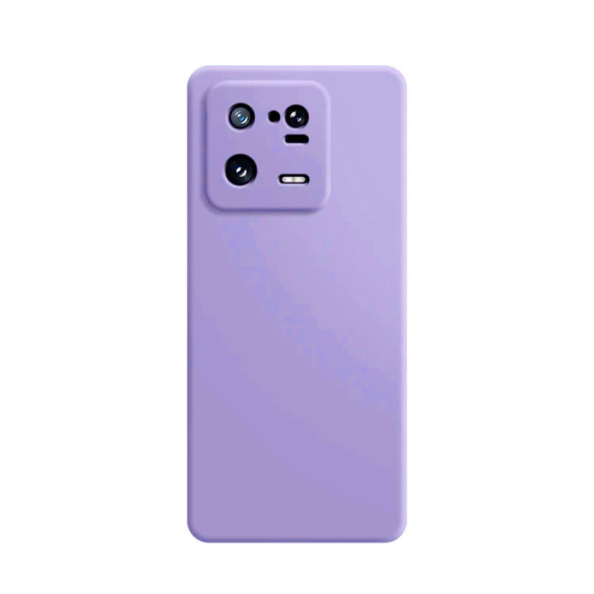 Θήκη Πλάτης Σιλικόνης Soft για Xiaomi Mi 13 Pro - Χρώμα: Λιλά