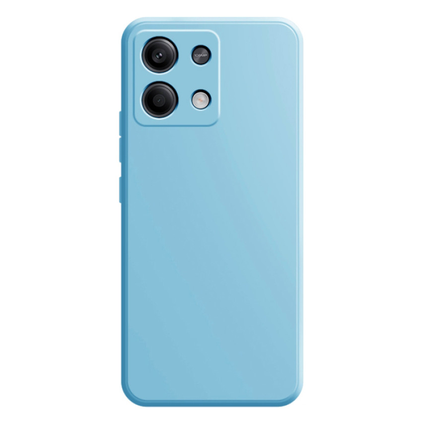Θήκη Πλάτης Σιλικόνης Soft για Xiaomi Redmi Note 13 Pro 5G - Χρώμα: Γαλάζιο