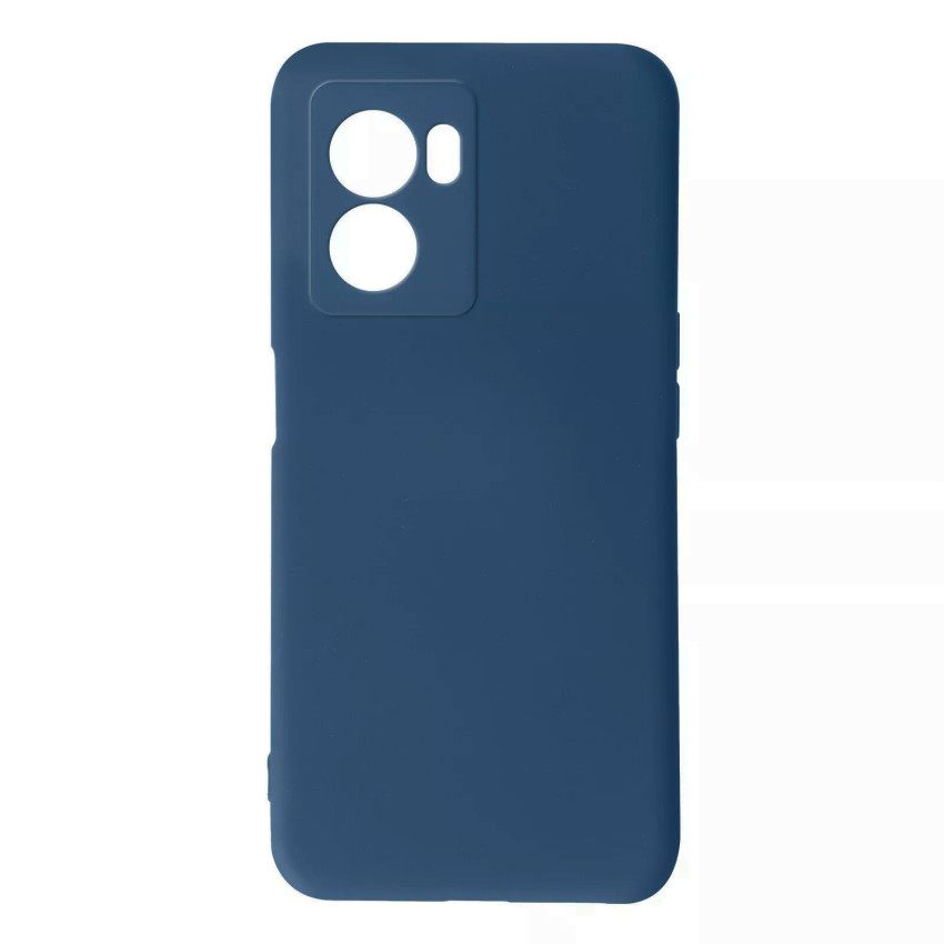 Θήκη Πλάτης Σιλικόνης Soft για Oppo A57/A57S - Χρώμα: Σκούρο Μπλε