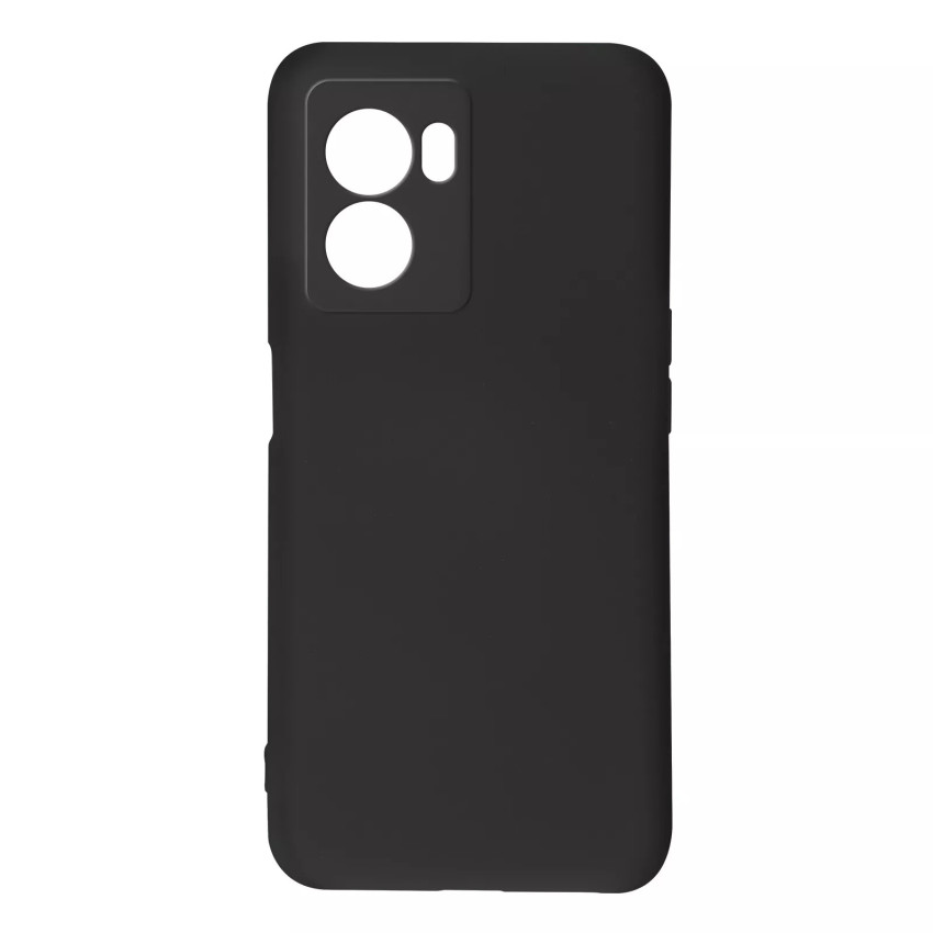 Θήκη Πλάτης Σιλικόνης Soft για Oppo A57/A57S - Χρώμα: Μαύρο