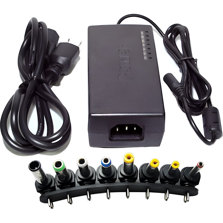 Φορτιστής για Λάπτοπ 96W 12V-24V AC/DC Universal - Χρώμα: Μαύρο