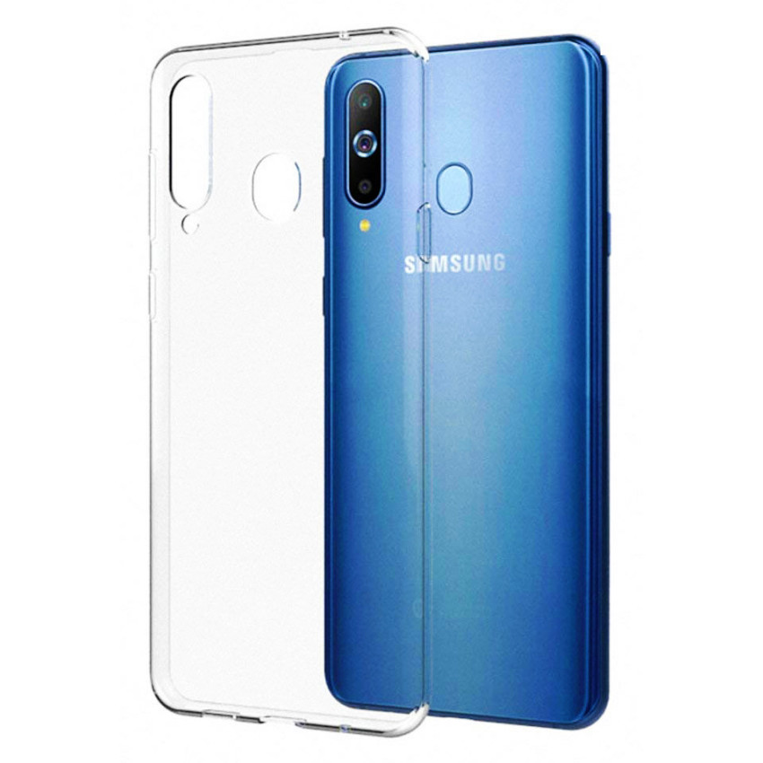 Θήκη Πλάτης Σιλικόνης Απλή για Samsung Galaxy M30 - Χρώμα: Διάφανο