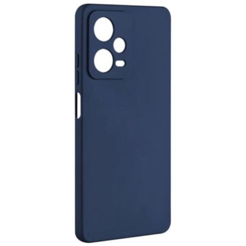 Θήκη Πλάτης Σιλικόνης Soft για Xiaomi Poco X5 - Χρώμα: Σκούρο Μπλέ