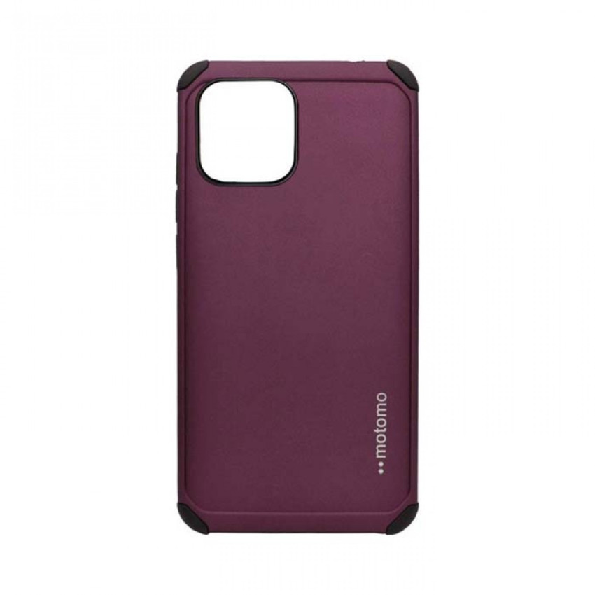 Σκληρή Θήκη Πλάτης Motomo για iphone 11 Pro - Χρώμα: Μπορντό