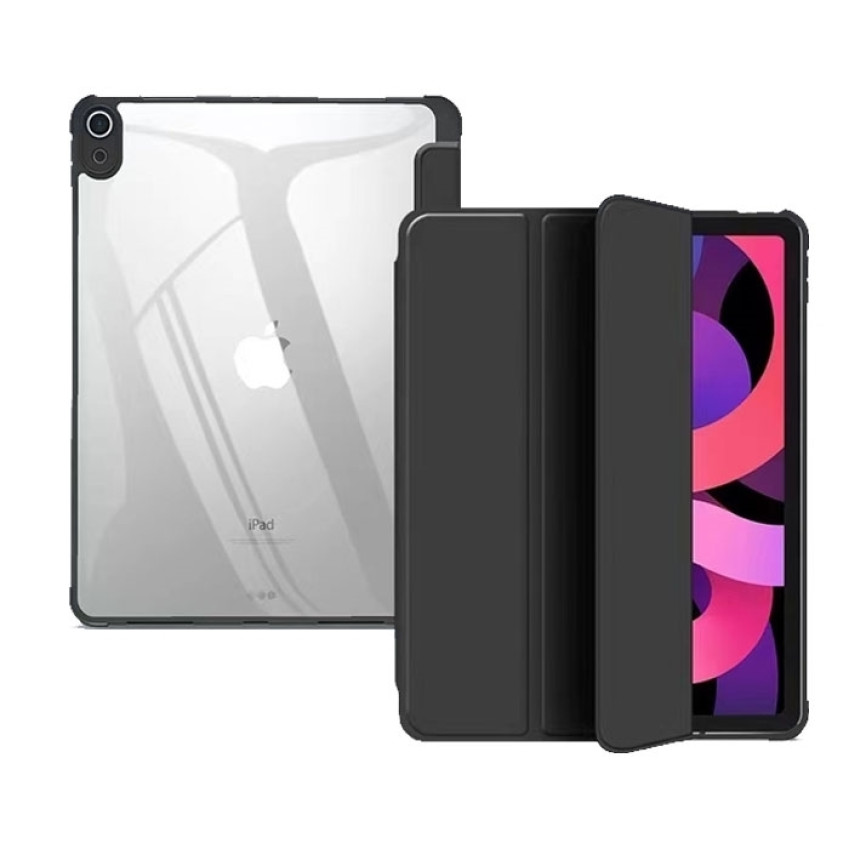 Θήκη Slim Smart Tri Fold New Design για iPad Mini 6 2021 8.3" - Χρώμα: Μαύρο