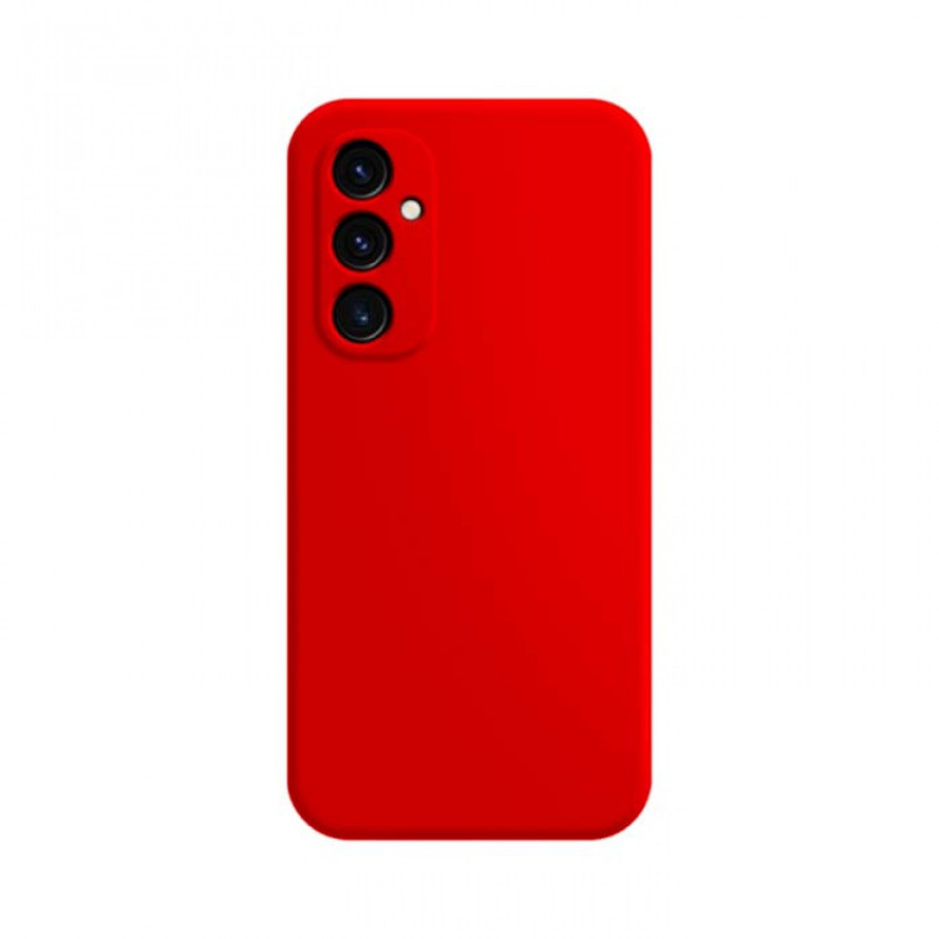 Θήκη Πλάτης Σιλικόνης Soft για Samsung Galaxy A15 - Χρώμα: Κόκκινο