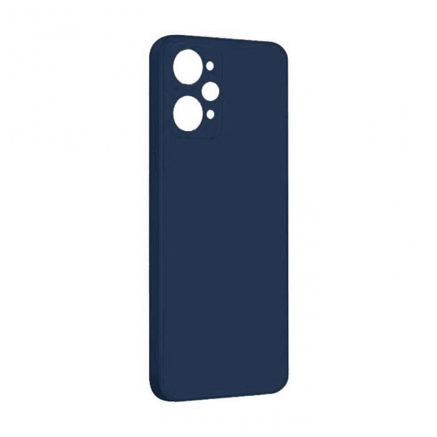 Θήκη Πλάτης Σιλικόνης Soft για Xiaomi Redmi 12 4G -Χρώμα: Σκούρο Μπλε