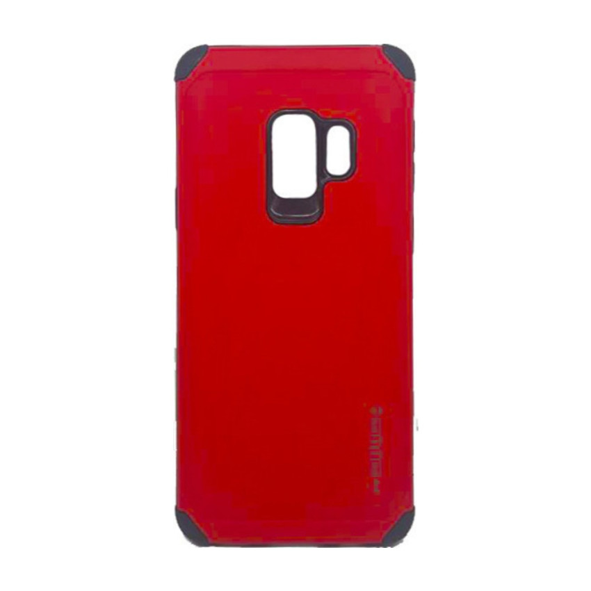 Σκληρή Θήκη Πλάτης Motomo για Samsung Galaxy A6 Plus - Χρώμα: Κόκκινο