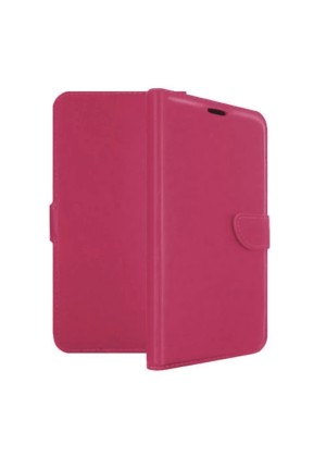 Book Case with Clip for Xiaomi Mi 12 Pro - Color: Dark Fuchsia