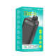 Borofone BJ14D PowerBank με 2 Θύρες USB-A & Θύρα USB-C 50000mAh - Χρώμα: Μαύρο