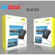 Andowl Q-JC14 Μετατροπέας HDMI Female σε HDMI Female 1 Τεμάχιο Bulk - Χρώμα: Μαύρο