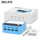 RELIFE Q2 Φορτιστής GaN 120W 8 Θυρών - Χρώμα: Μπλε