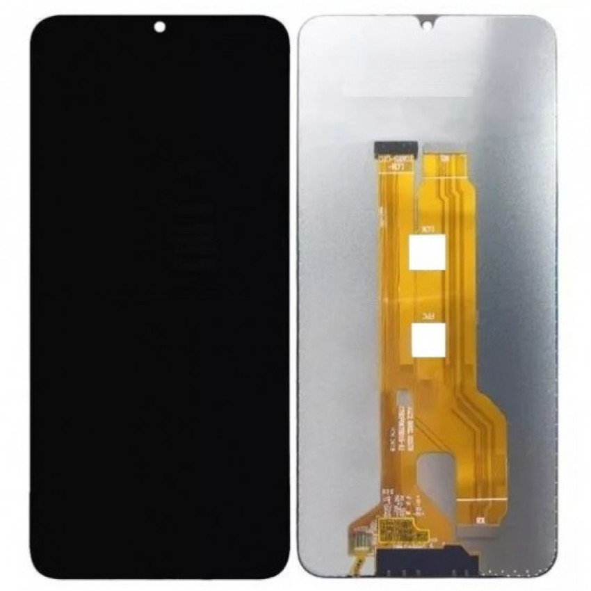 Οθόνη LCD με Μηχανισμό Αφής για Realme C61, C63 - Χρώμα: Μαύρο