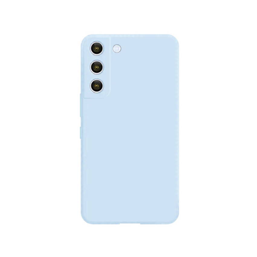 Θήκη Πλάτης Σιλικόνης Απλή για Samsung Galaxy S22 Plus - Χρώμα: Γαλάζιο