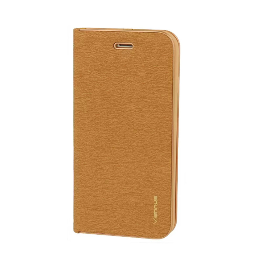 Vennus Μαγνητική Θήκη Βιβλίο για Huawei P20 Lite - Χρώμα: Καφέ