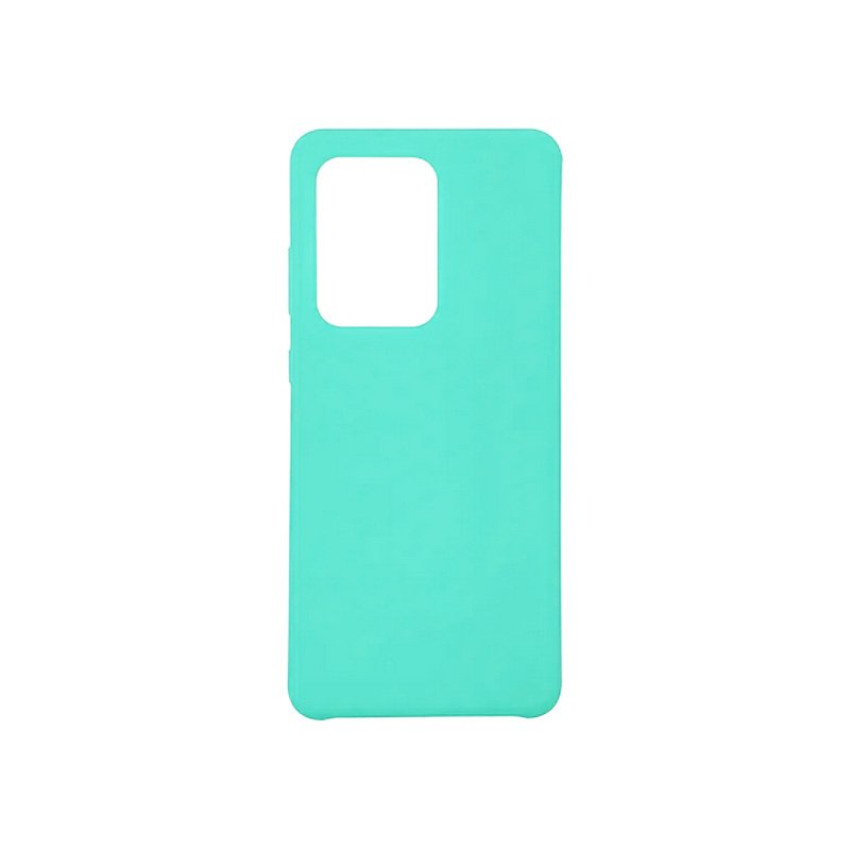 Θήκη Πλάτης Σιλικόνης Απλή για Samsung Galaxy A03S - Χρώμα: Τιρκουάζ