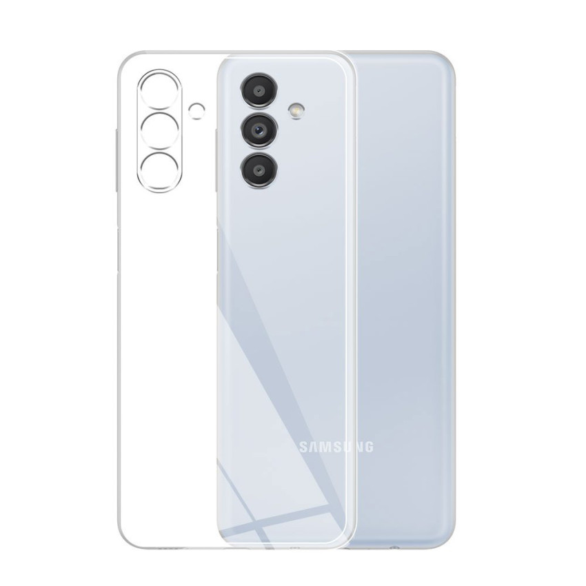 Θήκη Πλάτης Σιλικόνης Απλή για Samsung Galaxy A36 / A56 - Χρώμα: Διάφανο