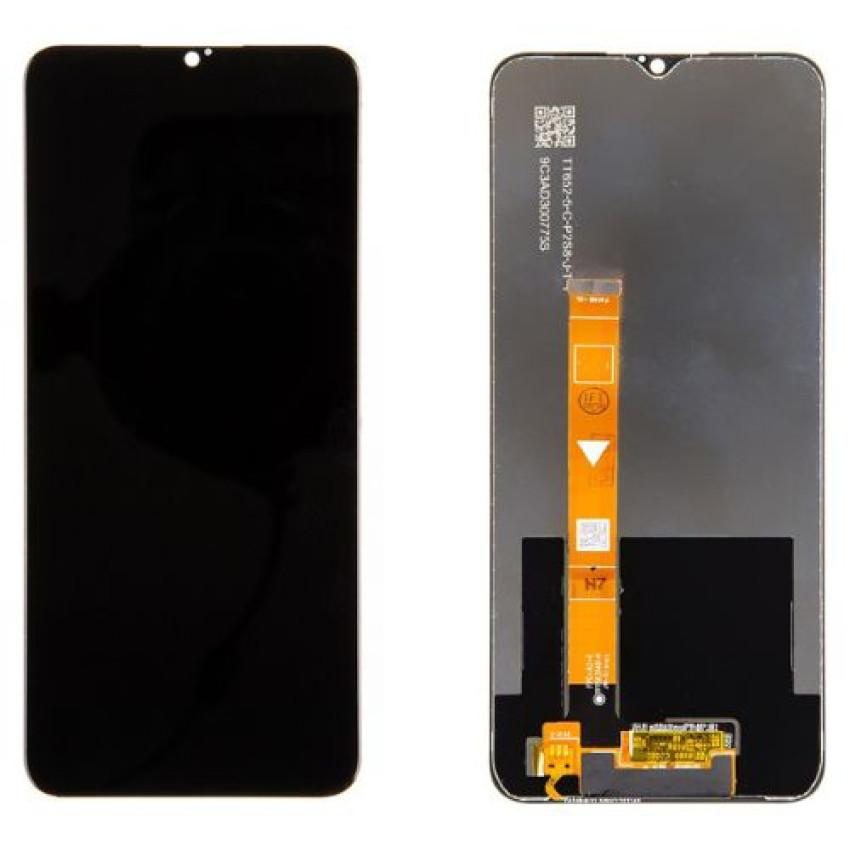 Οθόνη LCD με Μηχανισμό Αφής για Realme C67 5G - Χρώμα: Μαύρο