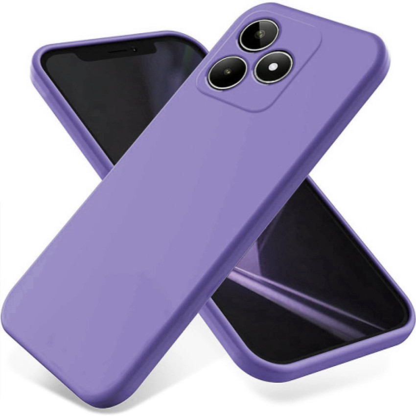 Θήκη Πλάτης Σιλικόνης Soft για Xiaomi Poco F6 - Χρώμα: Λιλά
