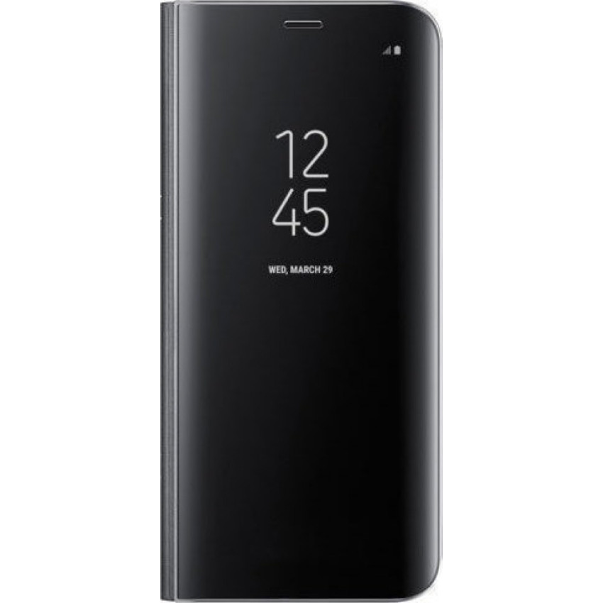 Θήκη Clear View Stand για Apple iPhone Xs Max - Χρώμα: Μαύρο