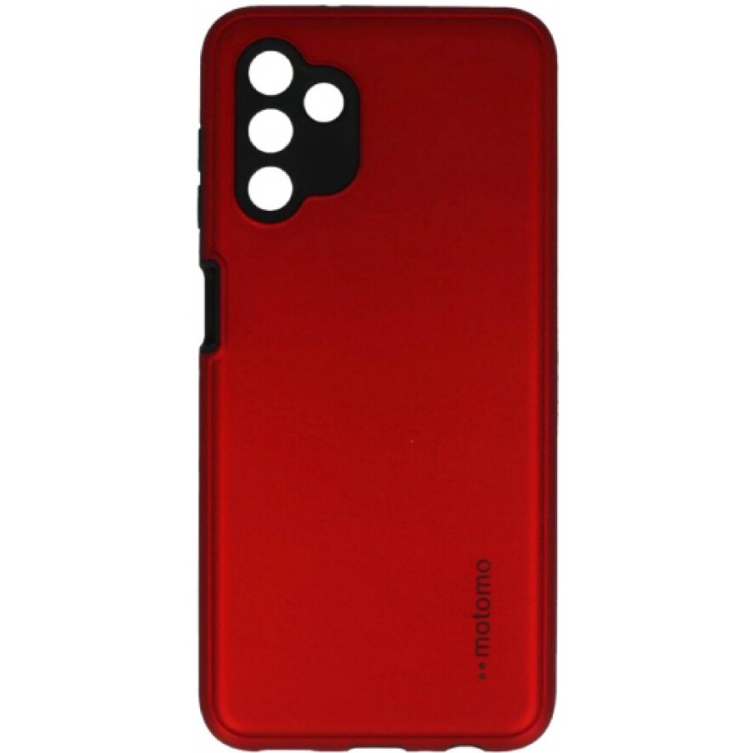 Σκληρή Θήκη Πλάτης Motomo για Samsung Galaxy A04S/A13 5G - Χρώμα: Κόκκινο