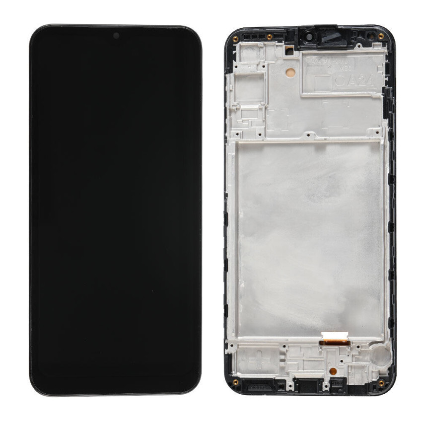 Incell Οθόνη LCD με Μηχανισμό Αφής Assembly και Πλαίσιο για Samsung Galaxy A24 - Χρώμα: Μαύρο