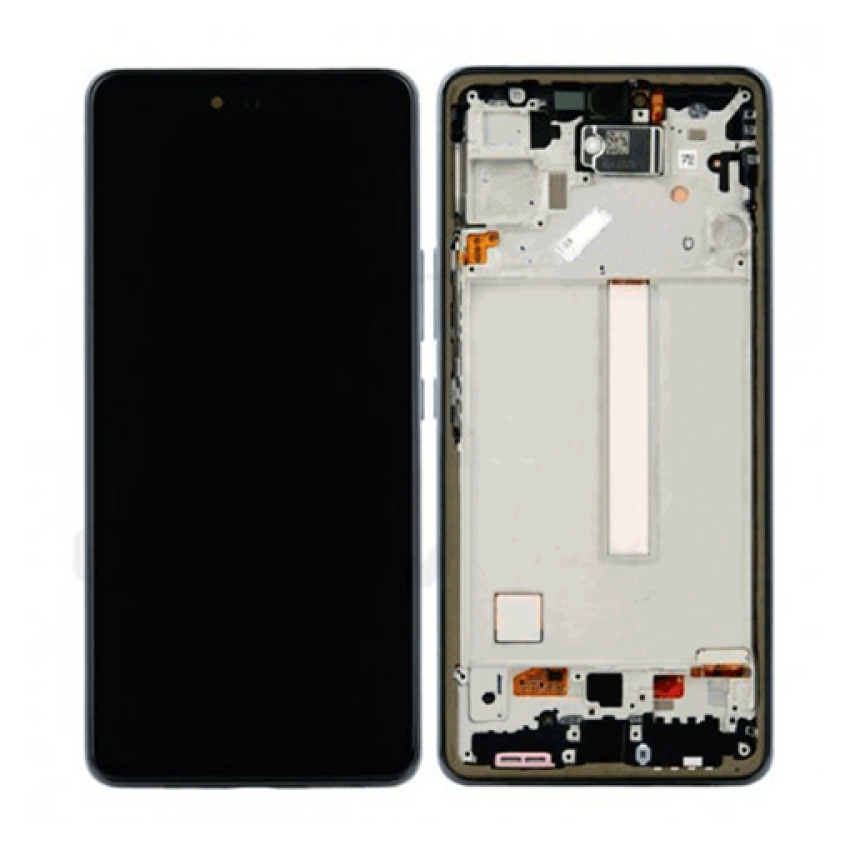 Incell Οθόνη LCD με Μηχανισμό Αφής Assembly και Πλαίσιο για Samsung Galaxy A53 A536 - Χρώμα: Μαύρο
