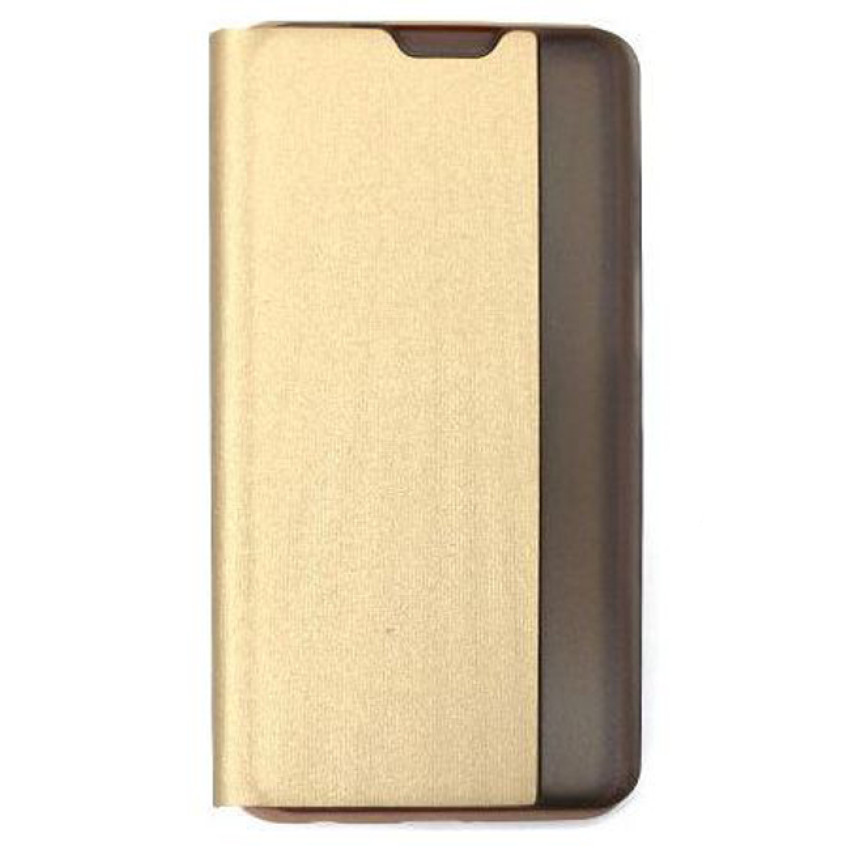 Θήκη Smart View Flip για Xiaomi Redmi Note 7/7 Pro - Χρώμα: Χρυσό