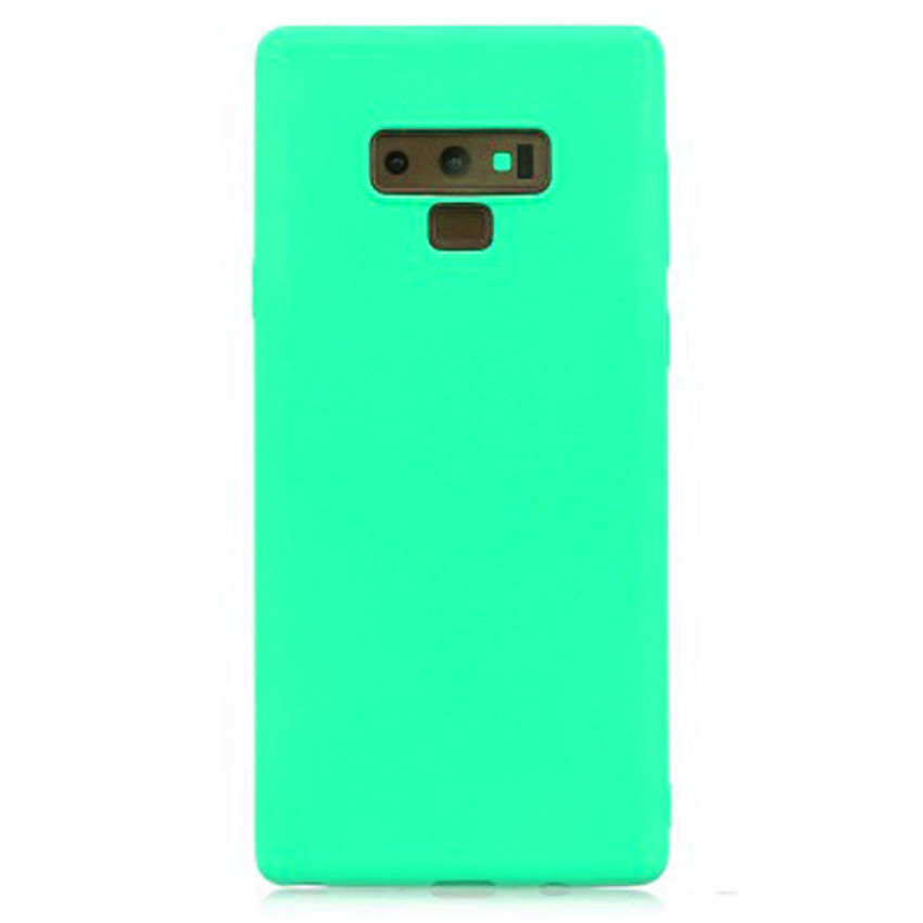 Θήκη Πλάτης Σιλικόνης Soft για Samsung Galaxy Note 9 - Χρώμα: Τιρκουάζ