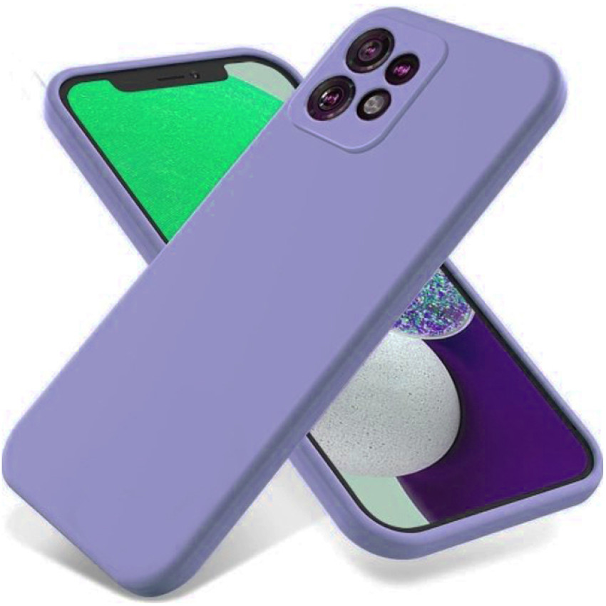 Θήκη Πλάτης Σιλικόνης Soft για Motorola Edge 40 Pro - Χρώμα: Λιλά