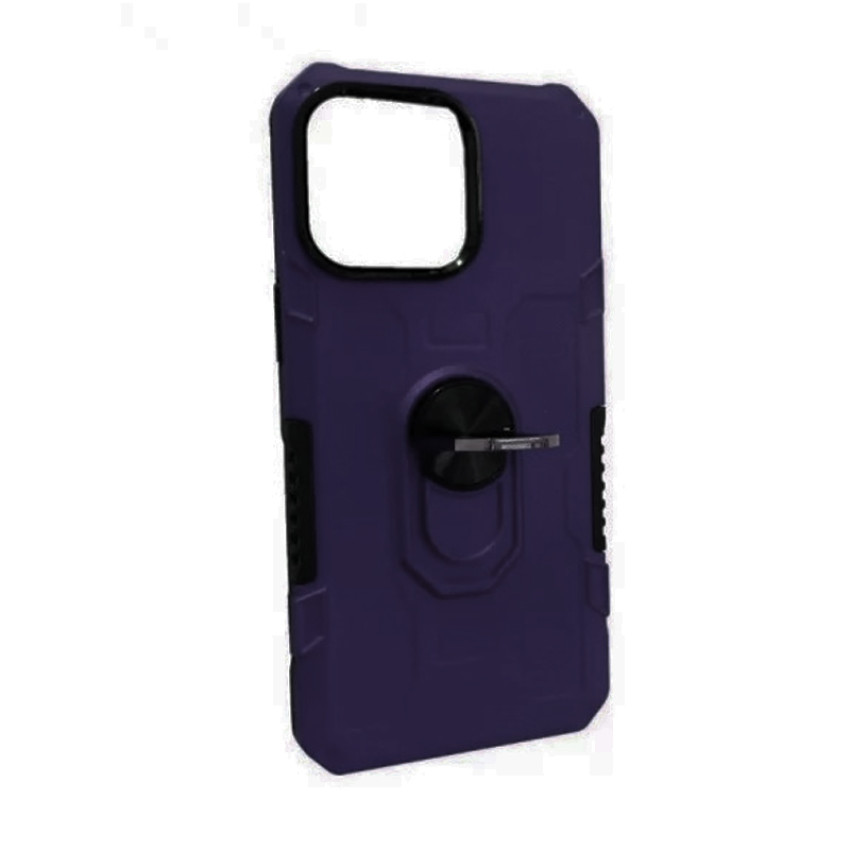 Σκληρή Θήκη Πλάτης Hybrid ShockProof Armor για Apple iPhone 15 Pro Max - Χρώμα: Σκούρο Μπλέ