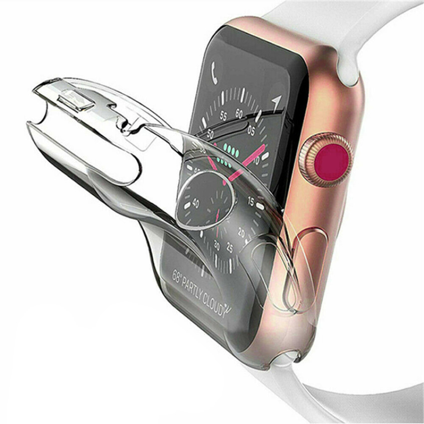 Θήκη Σιλικόνης για Smart Watch Apple 42mm - Χρώμα: Διάφανο
