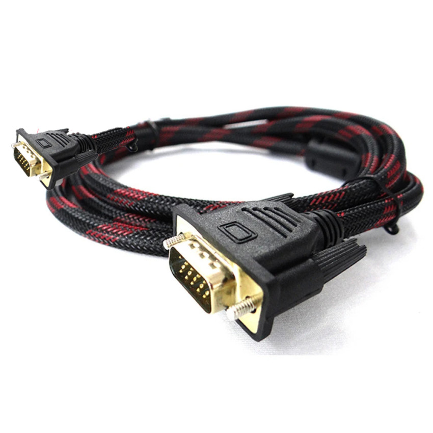 Premium Καλώδιο VGA Male σε VGA Male 3M - Χρώμα: Μαύρο