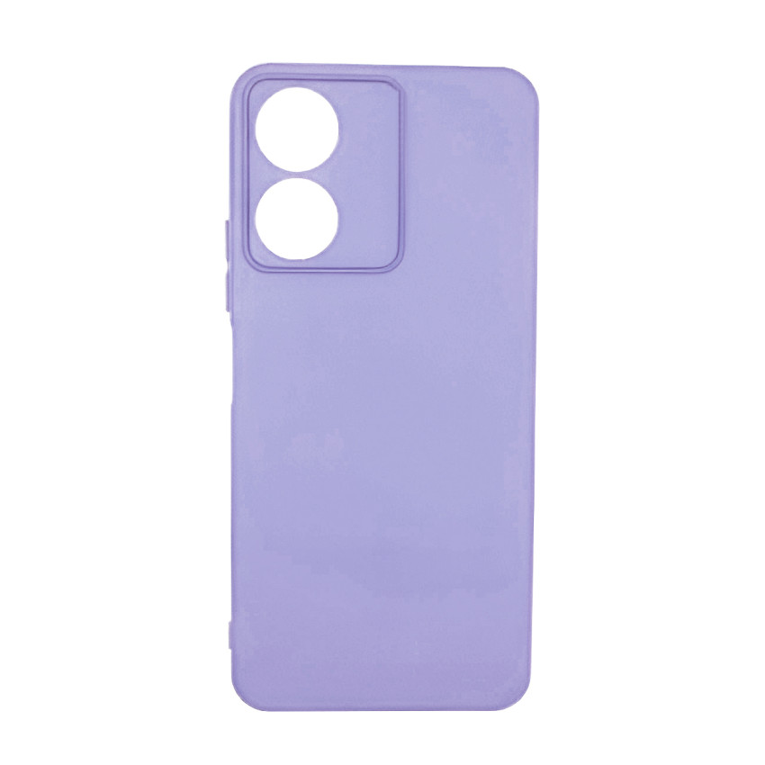 Θήκη Πλάτης Σιλικόνης Απλή για TCL 50 5G /  50 XE / 50 XE NXTPAPER 5G - Χρώμα: Λιλά