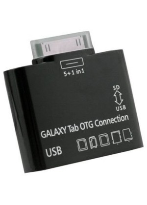 Αντάπτορας OTG USB-A - SD Card Reader 30-Pin - Χρώμα: Μαύρο